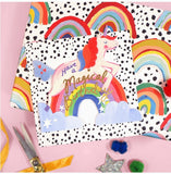 GREETING CARDS Unicorn Shaped ELEANOR BOWMER