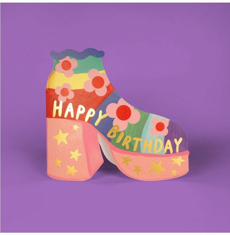 GREETING CARDS Shoe Shaped ELEANOR BOWMER