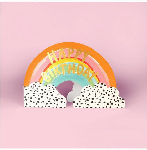 GREETING CARDS Rainbow Shaped ELEANOR BOWMER