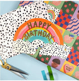 GREETING CARDS Rainbow Shaped ELEANOR BOWMER