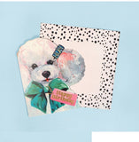 GREETING CARDS Poodle Shaped ELEANOR BOWMER
