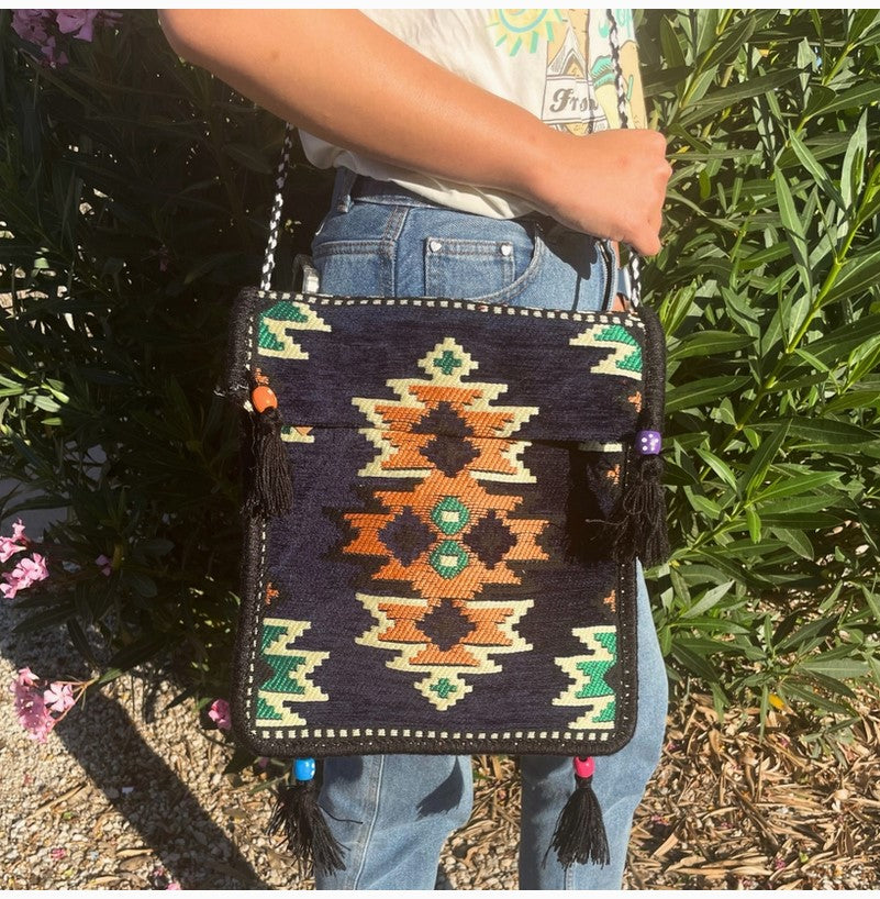 KILIM SHOULDER BAGS, SLING BAGS