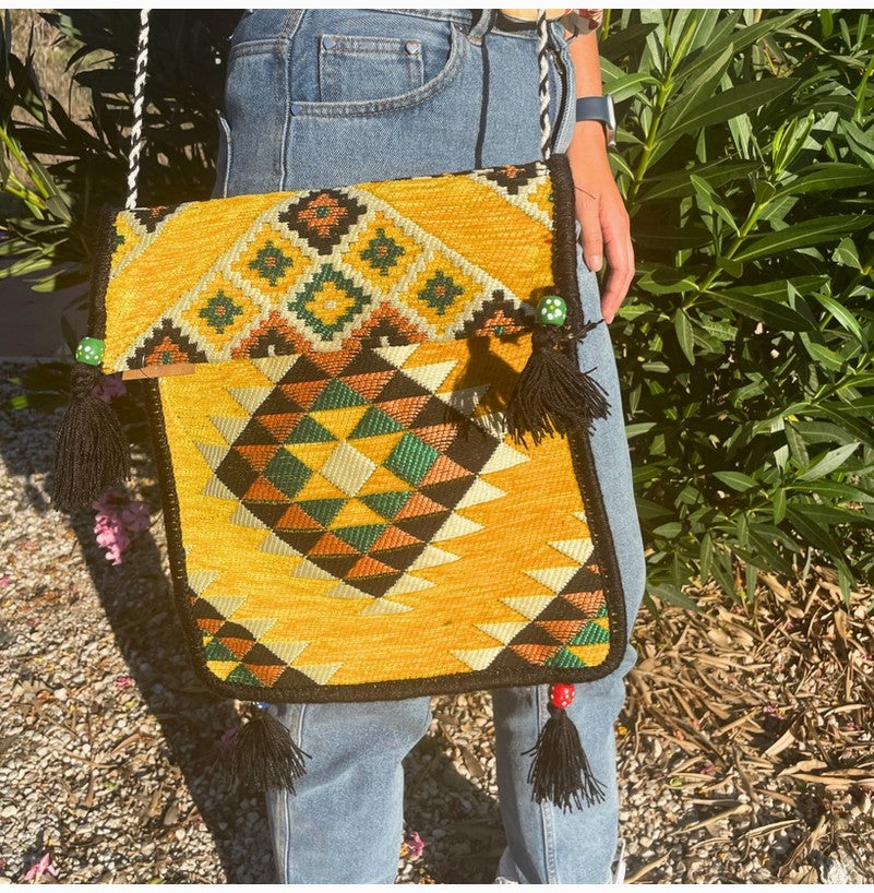 KILIM SHOULDER BAGS, SLING BAGS