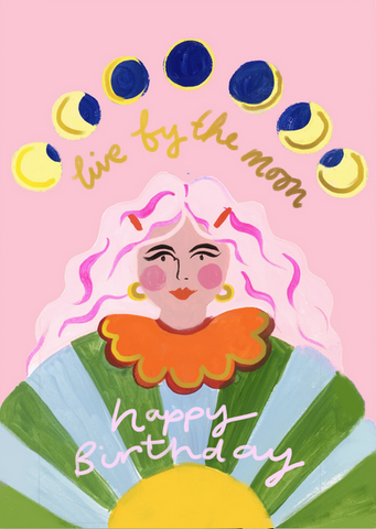 GREETING CARDS Live by the Moon ELEANOR BOWMER