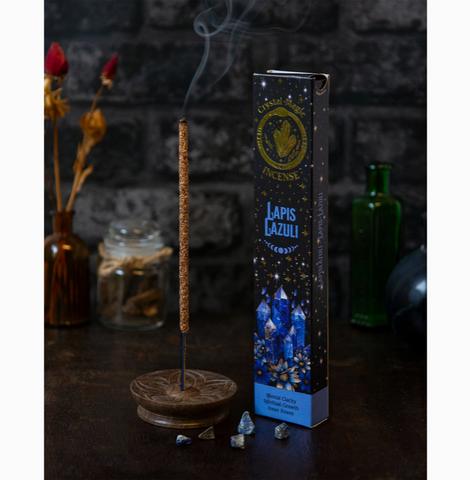 CRYSTAL MAGIC INCENSE Lapis Lazuli SMUDGING INCENSE STICKS