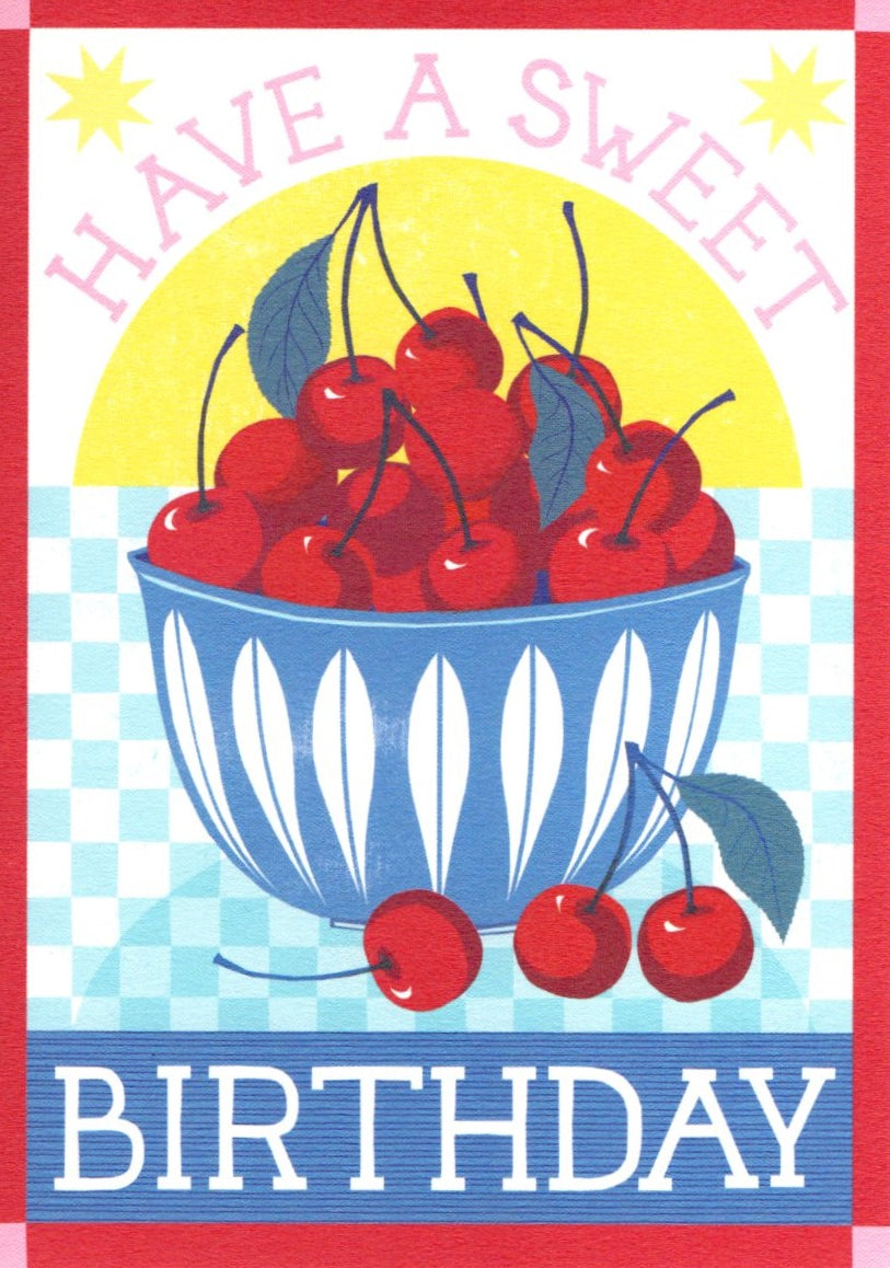 GREETING CARD Have a Sweet Birthday PRINTER JOHNSON