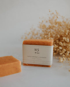 WHITE SAGE & CO VEGAN SOAP: Sweet Orange & Lavender