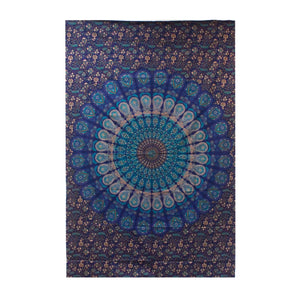 MANDALA TAPESTRY, WALL HANGING, BEDSPREAD