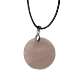 CRYSTAL COIN PENDANT NECKLACES