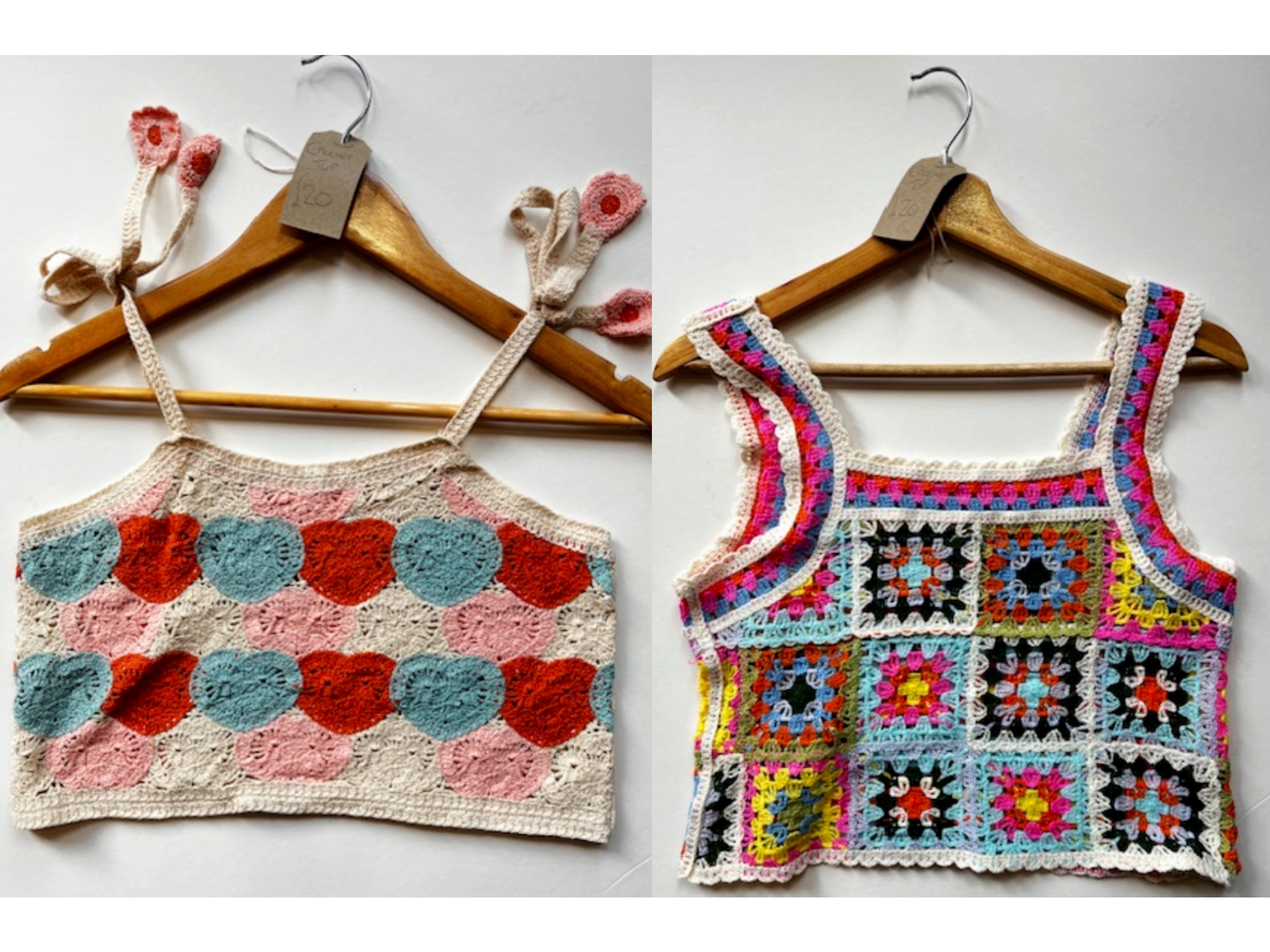 CROCHET CROP TOPS