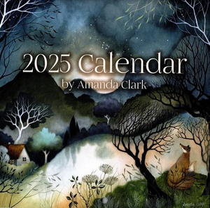 AMANDA CLARK 2025 PAGAN WICCAN WALL CALENDAR