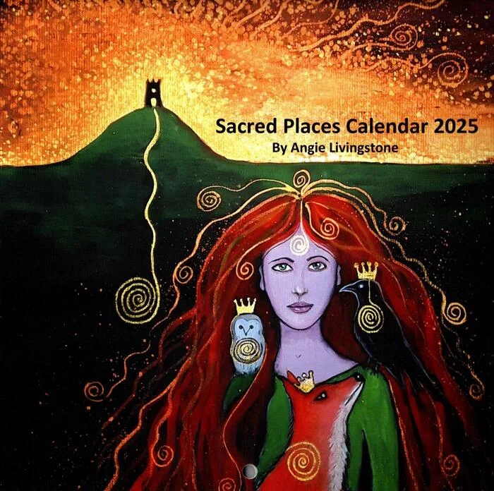 ANGIE LIVINGSTON 2025 PAGAN WICCAN WALL CALENDAR