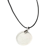 CRYSTAL COIN PENDANT NECKLACES
