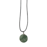 CRYSTAL COIN PENDANT NECKLACES