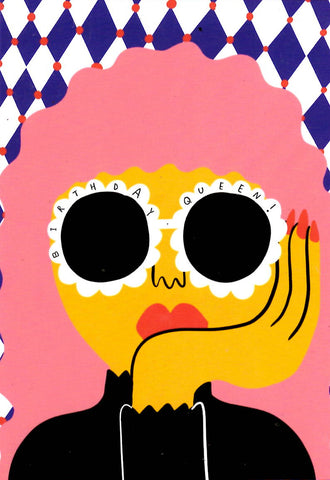 GREETING CARDS Birthday Queen NEIGHBOURHOOD THREAT