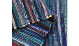 INDIAN CHINDI RAG RUGS 120 x 75 cm