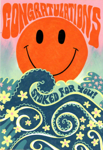 GREETING CARDS Congratulations Stoked for You NEIGHBOURHOOD THREAT