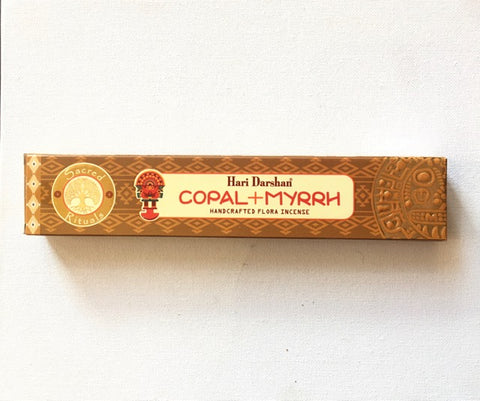 SACRED RITUAL Copal & Myrrh INCENSE STICKS