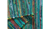 INDIAN CHINDI RAG RUGS 120 x 75 cm
