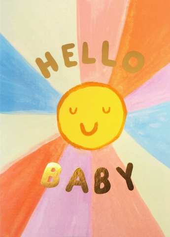 GREETING CARDS Hello Baby ELEANOR BOWMER