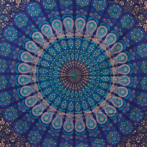 MANDALA TAPESTRY, WALL HANGING, BEDSPREAD