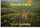 HANNAH WILLOW 2026 PAGAN WICCAN WALL CALENDAR A4
