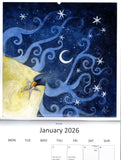 AMANDA CLARK 2026 PAGAN WICCAN WALL CALENDAR