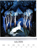 AMANDA CLARK 2026 PAGAN WICCAN WALL CALENDAR