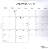 AMANDA CLARK 2026 PAGAN WICCAN WALL CALENDAR