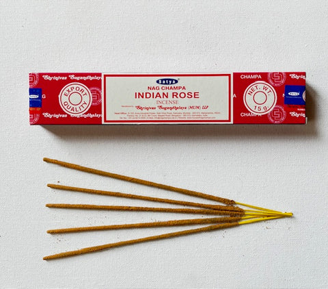 INDIAN ROSE SATYA NAG CHAMPA INCENSE STICKS