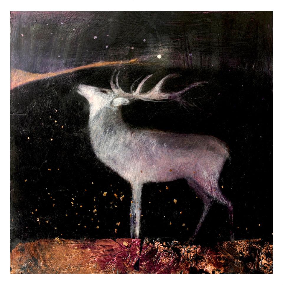PAGAN WICCAN GREETING CARD Into the Velvet Darkness CATHERINE HYDE