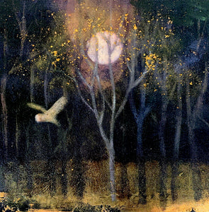 PAGAN WICCAN GREETING CARD Night's Wings CATHERINE HYDE