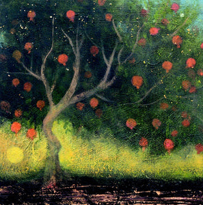 PAGAN WICCAN GREETING CARD Persephone & the Pomegranate CATHERINE HYDE