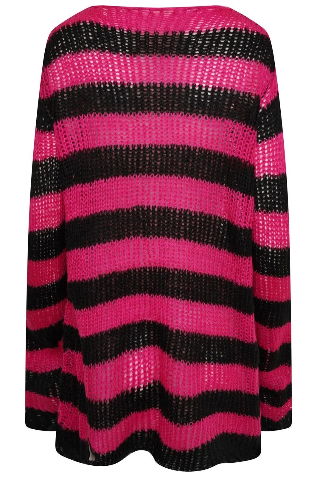 OVERSIZED PUNK GOTHIC DISTRESSED JUMPER/SWEATER