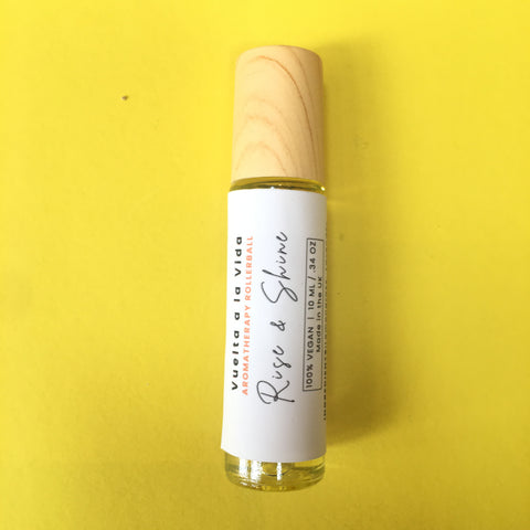 VUELTA A LA VIDA ROLL ON PERFUME - RISE & SHINE - Lemongrass, Lavender & Peppermint