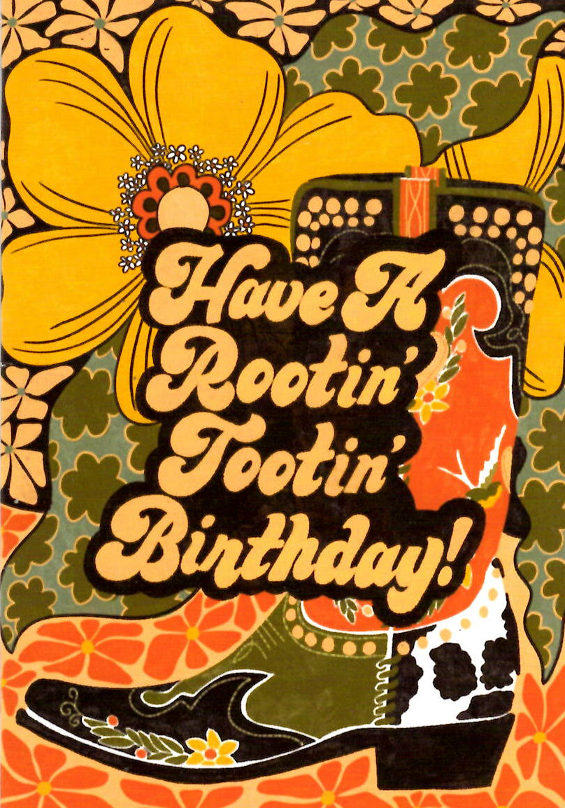 GREETING CARDS Have a Rootin' Tootin' Birthday NEIGHBOURHOOD THREAT