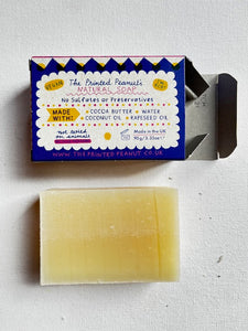 PRINTED PEANUT VEGAN SOAPS: Cocoa Butter