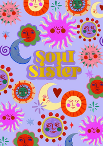 GREETING CARDS Soul Sister ELEANOR BOWMER
