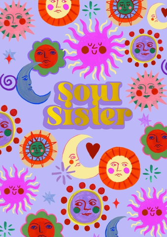 GREETING CARDS Soul Sister ELEANOR BOWMER