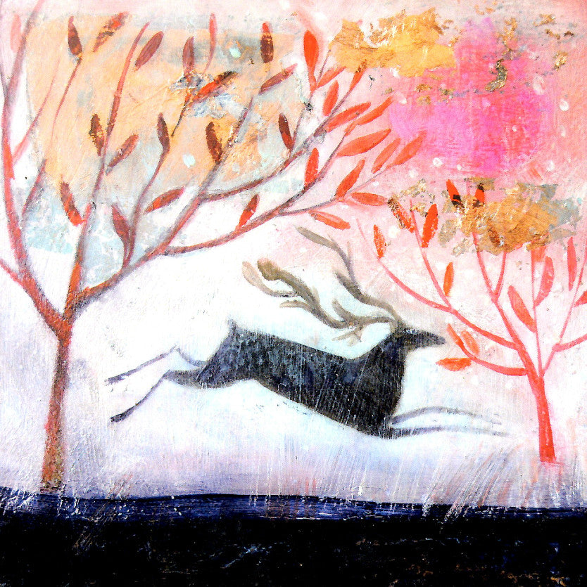 PAGAN WICCAN GREETING CARD The Cranberry Dawn CATHERINE HYDE