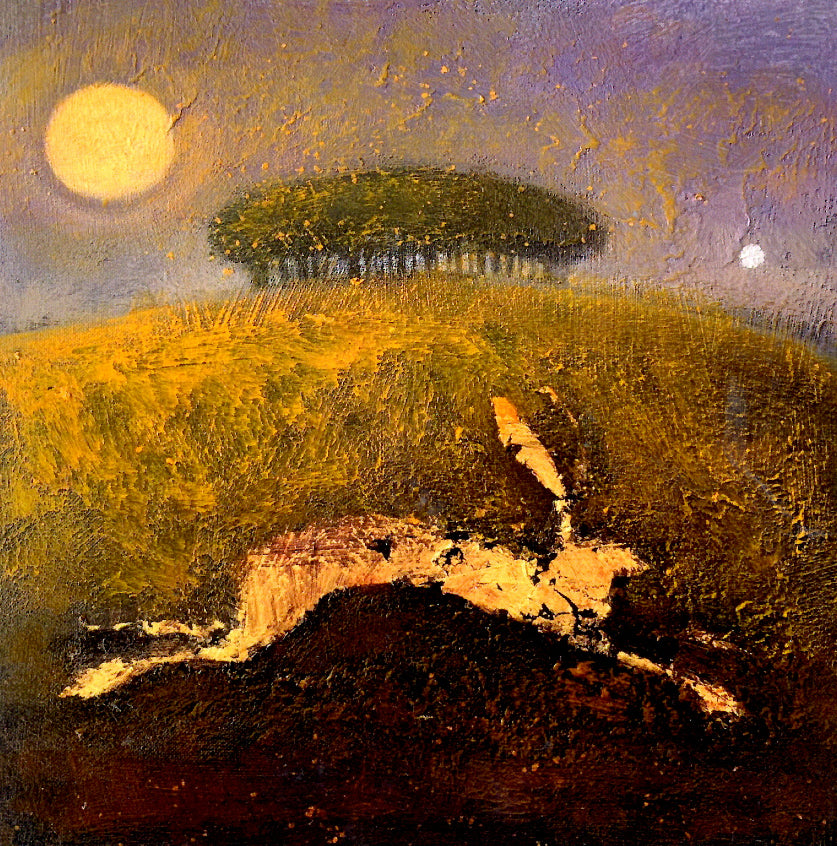 PAGAN WICCAN GREETING CARD The Harvest Moon CATHERINE HYDE