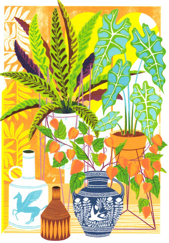 GREETING CARD Vessels PRINTER JOHNSON