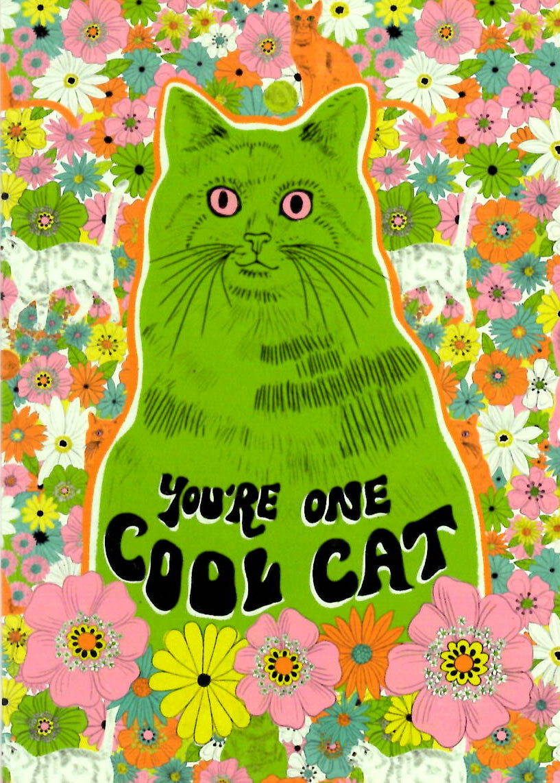 GREETING CARDS You're One Cool Cat NEIGHBOURHOOD THREAT