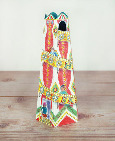 EMILY SUTTON 3D DIE CUT GREETING CARD Helter Skelter