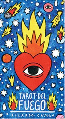 TAROT DEL FUEGO TAROT CARDS DECK Ricardo Cavolo