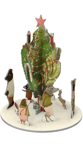 ROGER LA BORDE 'Christmas Procession' POP & SLOT DECORATION SCENE