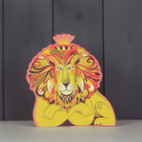 SARAH YOUNG DIE CUT 3D GREETING CARD Clarence the Lion