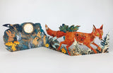 MARK HEARLD 3D DIE CUT GREETING CARD Fox