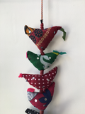 INDIAN HANGING BIRDS PARROTS DECORATION