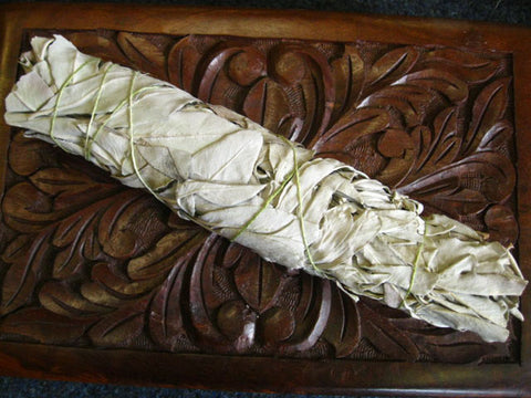 WHITE SAGE SMUDGE STICK INCENSE Large
